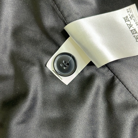 Banana Republic one button closure wool black blazer jacket - Picture 14 of 16